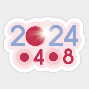 Eclipse 2024 Sticker